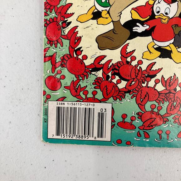 Disney's Duck Tales Mar 10 1991 Gold Odyssey Chapter Two Moon Graphic Comic Book - Picture 7 of 16